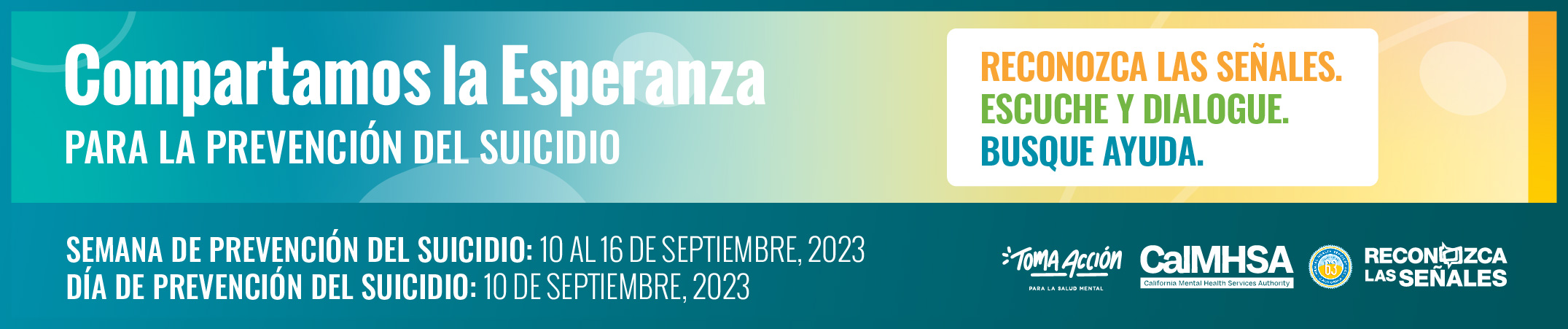 Compartamos la Esperanza Para La Prevención del Suicidio